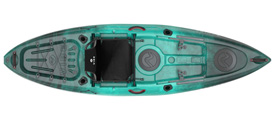 Vibe Kayaks Yellowfin 100 in the Caribbean Blue colourway