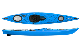 dagger stratos 12.5 e kayak in blue