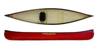Enigma Canoes RTI 13 lightweight 1 person solo open canadian canoe ideal for mild white water or flat water touring