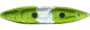 Gemini Sport with built in wheel in lime/white/lime colour