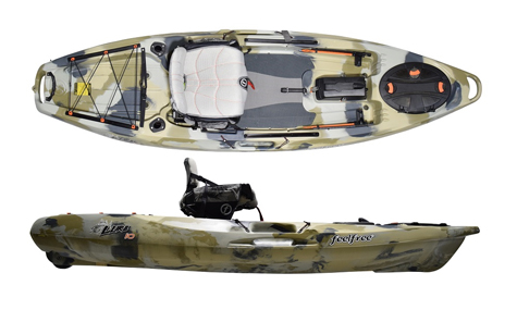 Lure 10 v2 angling kayak from Feelfree