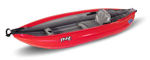Gumotex Twist 1 lightweight inflatable kayak