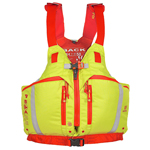 explorer zip in lime buoyancy aid for sea kayaking view from peak uk
