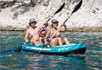 Family paddling trip on the Sevylor Alameda Premium