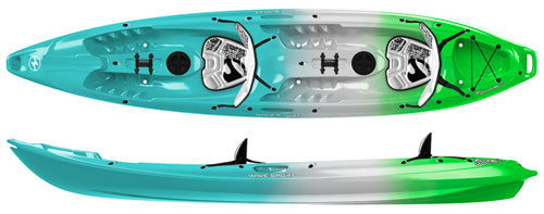 Wavesport Scooter XT WhiteOut Sit On Top Kayaks for All Round Paddling