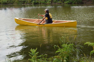 single seat solo canoes