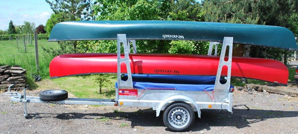 Canoe and kayak trailers in the UK from SOuthmapton Canoes