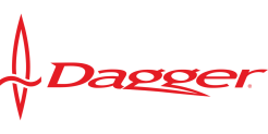 Logo for dagger kayaks made in the UK & the US