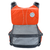 Astral V-Eight rear view seen here in burnt orange for kayaking and Canoeing