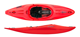 dagger axiom kayak in red