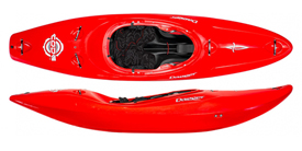 dagger code river running white water kayak in red