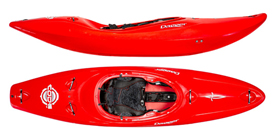 dagger code in red designed for white water kayak