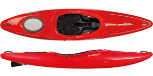 dagger katana kayak in red