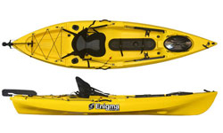 Enigma Kayaks Fishing Pro 10 Affordable Sit On Top Fishing Kayak Package With Rudder