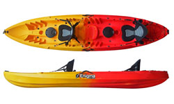 Enigma Kayaks Flow Duo 2 Person Family Kayak