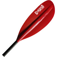 enigma code - fibre glass - red touring paddle