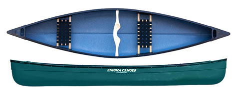Enigma Canoes Tripper 14 in Green