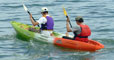 tandem paddling on the feelfree corona sit on top kayak