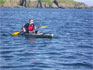 Touring along the coastline on the Feelfree Fish N Tour sit on top kayak