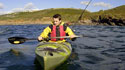 Kayak fishing on the Feelfree Windermere open cockpit kayak