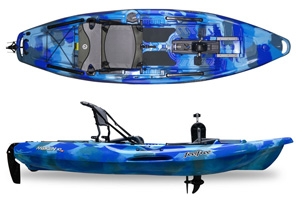 feelfree moken 10 PDL fishing kayak