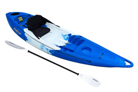 Feelfree Roamer 1 Single Sit On Top Kayak Cheap Package Deal Including Seat And Paddle