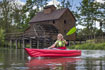 River touring on the Gumotex Framura inflatable kayak