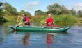 Gumotex Palava Inflatable Canoe on a local river in the UK