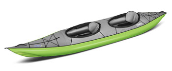 Swing 2 tandem inflatable closed cockpit kayak