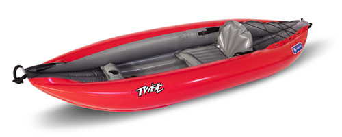 Gumotex Twist 1 solo inflatable kayak
