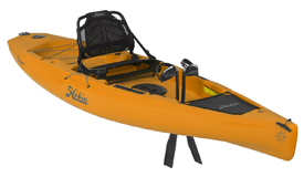 Hobie Kayaks Entry Level Cheap or Cost Effective compass 2021 model in papaya
