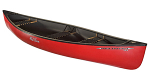 Old Town Discovery 133 Red - Compact Open Canoe