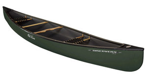 Old Town Discovery 158 Green - Tandem Open Canoe