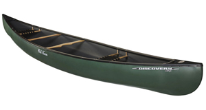 Old Town Discovery 169 Green - Tandem Open Canoe