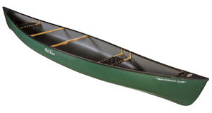 Old Town Penobscot 174 Green - Tandem Open Canoe