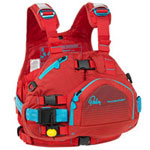 palm extrem womens pfd in flame and colbalt