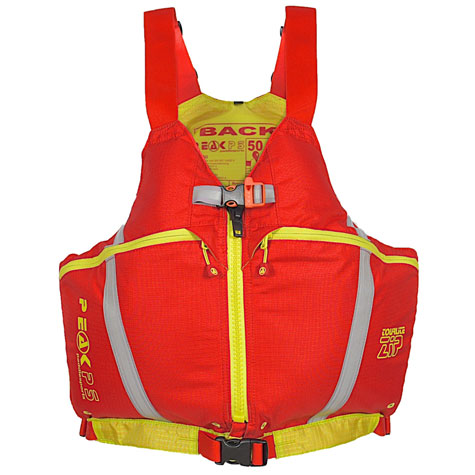 Lime / Blue Peak UK Tourlite Zip touring kayaking PFD