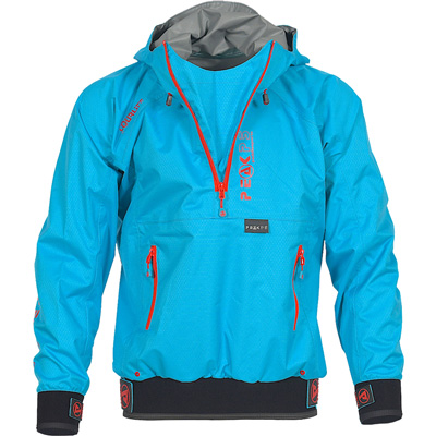 Waterproof and Windproof Peak UK Tourlite Hoody Jacket in Blue