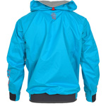 Rear view of the Peak Tourlite Hoody in Blue