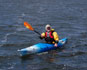 Bob enjoying a paddle on the Perception Expression 11 kayak