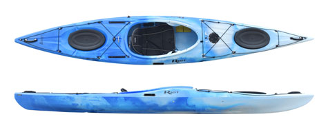 Riot Edge 13 With Skeg flat water touring kayak