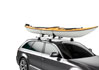 Kayak loaded on to the Thule DockGlide 896