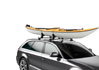 Kayak loaded on to the Thule DockGrip 895