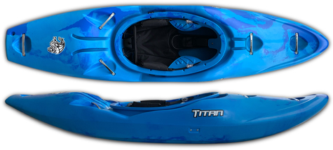 the titan dragon white water creek kayak