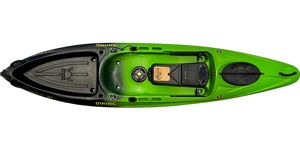 The Profish GT from Viking Kayaks, shown in the Green/Black colour
