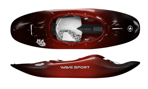 Wavesport Fuse 56 BlackOut - Cherry Bomb