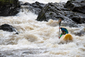 white water kayaking in the wavesport phoenix