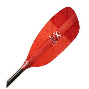 red werner powerhouse white water kayak paddle