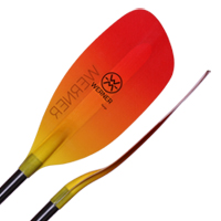 werner surge white water kayak paddle