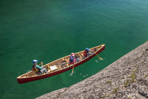 canoes for recreational and family paddling